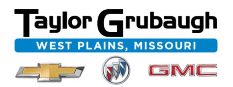 Taylor grubaugh - Taylor Grubaugh Chevrolet Buick GMC - West Plains, MO. Taylor Grubaugh Chevrolet Buick GMC - 215 Cars for Sale. GM Certified Internet Dealer. 1634 Porter Wagoner Blvd. …